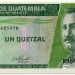 Банкнота Гватемала 1 кетцаль 2006 год.