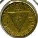 Монета Куба 1 сентаво 1953 год.
