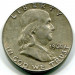 Монета США 1/2 доллара 1960 год. 