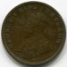 Монета Индия 1/4 анны 1934 год. Король Георг V