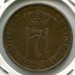 Монета Норвегия 5 эре 1940 год.