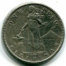 Монета Филиппины 1 песо 1909 год. Оккупация США.