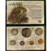 Новая Зеландия, набор из 7 монет 1986 г. Какапо