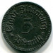 Монета Альтенбург 5 пфеннигов 1920 год. Нотгельд