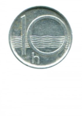 Чехия 10 геллеров 1995 г.