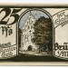 Банкнота город Брюэль 25 пфеннигов 1922 год.