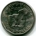 Монета США 1 доллар 1979 год. Сьюзен Энтони. S