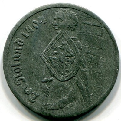 Монета город Бремен 25 пфеннигов 1921 год. Нотгельд