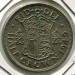 Монета Великобритания 1/2 кроны 1949 год.