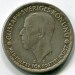 Монета Швеция 1 крона 1946 год.