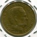 Монета Монако 20 сантимов 1962 год.