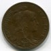 Монета Франция 10 сантимов 1913 год.