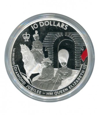 Острова Кука, 10 долларов 2011 г.