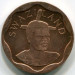Монета Свазиленд 10 центов 2011 год.