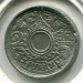 Монета Таиланд 1 сатанг 1942 год.
