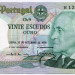 Банкнота Португалия 20 эскудо 1978 год.