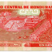 Банкнота Гондурас 1 лемпира 2016 год.