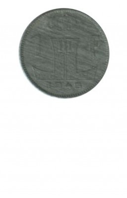 Бельгия 1 франк 1946 г.