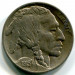 Монета США 5 центов 1915 год. D