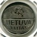 Монета Литва 1 лит 2011 год.