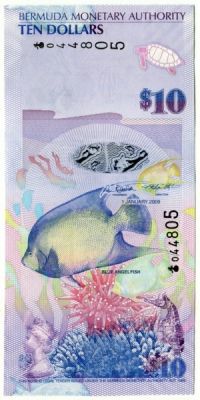 Бермудские острова, 10 долларов, 2009 год