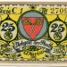 Банкнота город Варин 25 пфеннигов 1921 год.