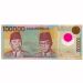 Банкнота Индонезия 100000 рупий 1999 год.