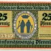 Банкнота коммуна Крёльпа 25 пфеннигов 1921 год.