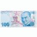 Банкнота Турция 100 лир 2009 год.