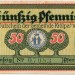 Банкнота коммуна Крёльпа 50 пфеннигов 1921 год.