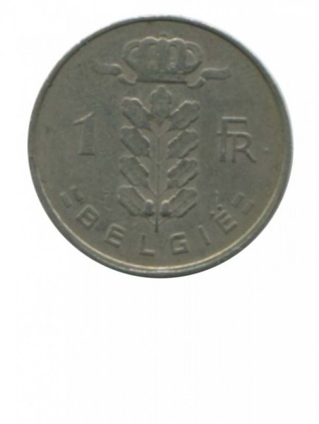 Бельгия 1 франк 1958 г.