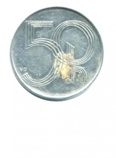 Чехия 50 геллеров 1996 г.