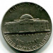 Монета США 5 центов 1976 год.