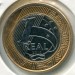 Монета Бразилия 1 реал 2016 год. Том.