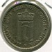 Монета Норвегия 1 крона 1954 год.