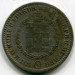 Монета Гессен-Кассель 1/6 талера 1837 год.