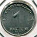Монета ГДР 1 пфенниг 1952 год. А