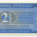 Банкнота Нидерландские Антилы 2-1/2 гульдена 1970 год.