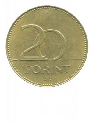 Венгрия 20 форинтов 1993 г.