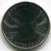 Монета США 25 центов 2018 год. D, Национальное побережье острова Кумберленд.