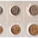 Годовой набор монет СССР 1968 г. с жетоном в запайке
