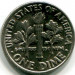 Монета США 1 дайм 1982 год. P