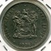 Монета ЮАР 1 ранд 1978 год.