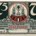 Банкнота коммуна Бютов 75 пфеннигов 1922 год.