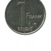 Бельгия 1 франк 1997 г.