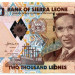 Банкнота Сьерра-Леоне 2000 леоне 2010 год.