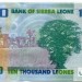 Банкнота Сьерра-Леоне 10000 леоне 2013 год.