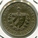Монета Куба 40 сентаво 1962 год.