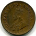 Монета Индия 1/2 пайса 1835 год. Король Георг V 