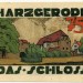 Банкнота город Харцгероде 75 пфеннигов 1921 год.